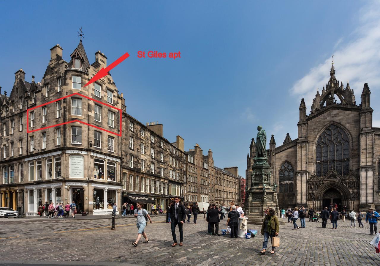 Апартаменти St Giles Royal Mile Единбург Екстер'єр фото